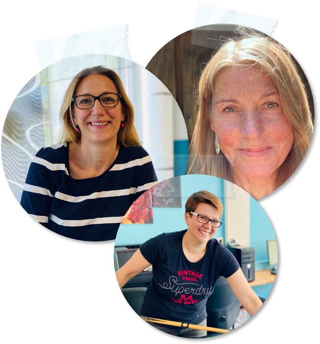Britta, Tina und Melanie Britta, Tina und Melanie